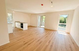 Genossenschaftswohnung in 4040 Linz, Erstbezug - Geräumige 3-Raum-Wohnung mit 2 Balkonen und Einbauküche mit herrlichem Blick in die Natur! - Mietkauf