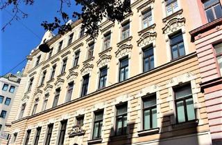 Wohnung mieten in Eggerthgasse, 1060 Wien, NASCHMARKT-NÄHE, 47 m2 Dachgeschoss mit Terrasse, 2 Zimmer, Komplettküche, Wannenbad, Parketten, Eggerthgasse