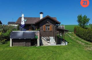 Haus kaufen in 4055 Pucking, Pucking: Blockbohlenhaus mit sonnigem Freizeitgrundstück in ruhiger, idyllischer Lage!