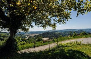 Grundstück zu kaufen in Einöd, 8442 Einöd, Panoramablick über die Südsteirische Weingegend in Kitzeck im Sausal!