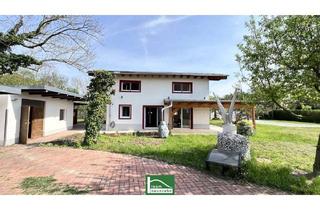 Villen zu kaufen in 2301 Groß-Enzersdorf, Low-energy house, very sacious with an additional office/practice or apartment of 70 m². Completely renovated in 2023.