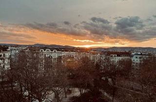 Maisonette mieten in Südtiroler Platz, 1040 Wien, 1040! 4 Zimmer Dachgeschoss-Wohnung mit ca. 32 m² großer Terrasse mit traumhaften Fernblick