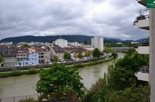 Wohnung mieten in 9500 Villach-Innere Stadt, Wohnung mit herrlicher Aussicht auf die Stadt, die Drau und die Berge - Mitten in Villach !