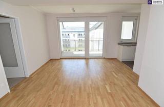Wohnung mieten in 2320 Schwechat, "DER MARKHOF" - ist einfach lässig! Neuwertige Drei-Zimmer-Wohnung mit separater Dachterrasse on Top.