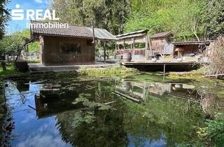 Gewerbeimmobilie kaufen in 4522 Sierning, Waldflächen mit Betriebshalle, Reitplatz und Fischteich