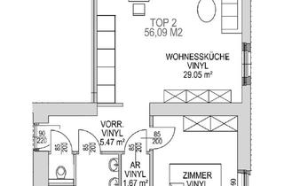 Wohnung mieten in Bruckerstraße 41, 2404 Petronell-Carnuntum, NEUE 2 Zimmer Mietwohnung | mit EBK + Terrasse
