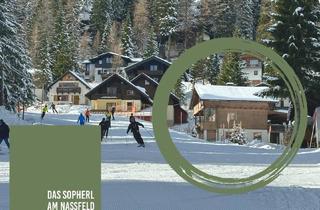Immobilie mieten in 9620 Hermagor, Ferienwohnung direkt an der Skipiste am Nassfeld! Wochenweise buchbar.