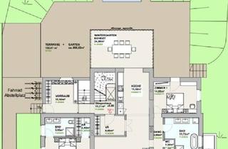 Wohnung kaufen in 3002 Purkersdorf, Villa mit 3 Wohneinheiten – jetzt noch mitgestalten! Hohe Altbau-Räume, stilvolle Stuckelemente, Fußbodenheizung, Luftwärmepumpe u. v. m.