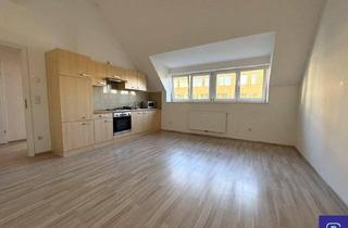 Wohnung mieten in Erdbergstraße, 1030 Wien, Provisionsfrei: Klimatisierte 46m² DG-Wohnung mit Einbauküche und Lift - 1030 Wien