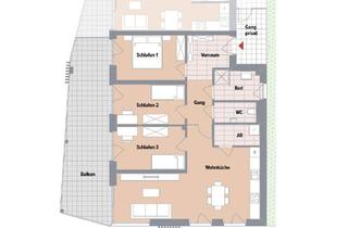 Wohnung kaufen in Corneliusweg, 8051 Graz, BAUBEGINN ERFOLGT! Neubau-4-Zimmerwohnung mit West-Balkon in Ruhelage in Gösting!
