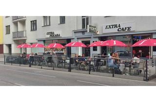 Büro zu mieten in Sechshauser Straße 77, 1150 Wien, Charmantes Cafe/Bar + Bäckerei + komplett Küche für Catering mit großen Schanigarten 52 Sitzplätze