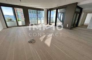 Wohnung kaufen in Donau, 1220 Wien, Luxuriöses 3-Zimmer Apartment mit atemberaubenden Blick auf die Donau! Pool, Spa, Fitness vorhanden