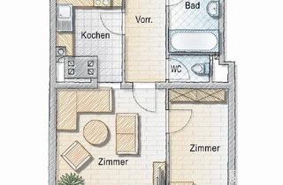Wohnung mieten in Abelegasse 25/Top 44, 1160 Wien, FRÜHLINGSHIT - TOPZUSTAND - 2 Zimmer um € 815,00 inkl. BK und Mwst