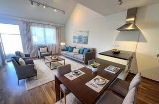Maisonette mieten in 2340 Mödling, MÖDLING! Moderne 3-Zimmer DG-Maisonette mit GARTEN + TERRASSE in toller Lage! ERSTBEZUG!
