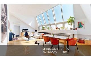 Wohnung mieten in Josefstädter Straße, 1080 Wien, Wunderschön moderne Dachgeschoss-Wohnung im Altbau | 3 Zimmer | Lift | beim Café Hummel