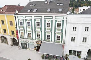 Wohnung kaufen in Marktplatz, 4650 Lambach, Dachgeschossquartett | Investment mit 4,81 % | 4 vermietete Einheiten am Marktplatz
