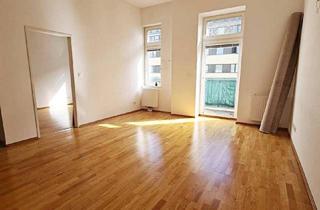 Wohnung mieten in Bernhardtstalgasse, 1100 Wien, UNBEFRISTET, 79 m2 Altbau mit 6 m2 Balkon, Wohnküche, 2 Zimmer, gefördert, 2. Liftstock, Bernhardtstalgasse
