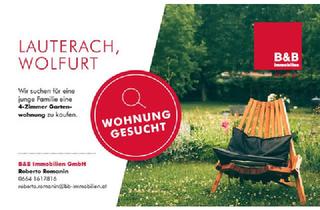 Wohnung kaufen in 6922 Wolfurt, 4-Zimmer-Gartenwohnung in Wolfurt/Lauterach gesucht!!!