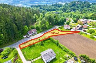 Grundstück zu kaufen in 9210 Pörtschach am Wörther See, Traumgrundstück für Bauträger & Projektentwickler – 1 885 m² Premium-Baufläche an der Moosburger Straße, Pörtschach