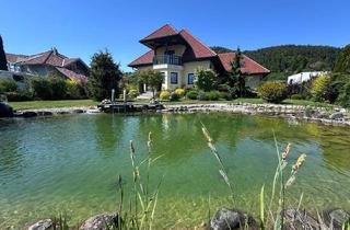 Einfamilienhaus kaufen in 9063 Maria Saal, Idylle pur in Karnburg – Ein-/Zweifamilienhaus mit Schwimmteich, Aussicht & Ruhelage