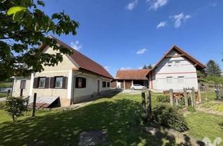 Haus kaufen in 8522 Groß Sankt Florian, Wohnen & Wirtschaften: Zwei Häuser & Ackerfläche – alles in einem Paket!