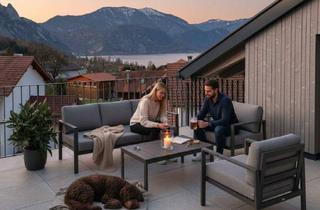 Penthouse kaufen in 4853 Steinbach am Attersee, Traumhafte Penthousewohnung mit Attersee-Blick: Erstbezug mit Balkon und Terrasse!