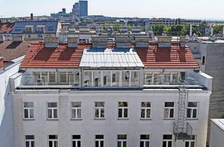 Penthouse kaufen in 1120 Wien, Penthouse mit 2 Dachterrassen in ruhiger Hoflage Nähe Bahnhof Meidling