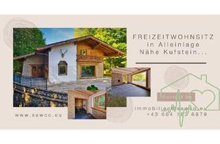 Haus kaufen in 6335 Hinterthiersee, FREIZEITWOHNSITZ IN ALLEINLAGE! Sommer- & Winterdomizil für die ganze Familie….