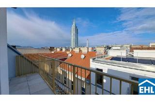 Wohnung kaufen in Vorgartenstraße, 1200 Wien, Weitblick investieren: Exklusive Dachgeschoß-Vorsorgewohnungen mit 360°-Ausblick in Top-Lage der Stadt