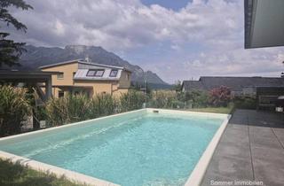 Wohnung kaufen in 5412 Puch bei Hallein, Exklusive Panorama-Gartenwohnung mit Pool Salzburg Süd/Puch