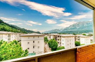 Wohnung kaufen in Rettlsteinerweg, 6112 Wattens, Dachgeschossjuwel in Wattens mit Panoramablick, Balkon & Ofen – geringe Betriebskosten