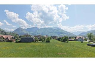 Grundstück zu kaufen in 4645 Grünau im Almtal, 1.000 m² Bauland mit anschließender großer Wiese - ALLES SONNIG und EBEN mit HERRLICHEM AUSBLICK !