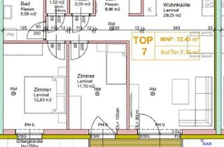Wohnung mieten in 2424 Zurndorf, Erstbezug 3 Zimmer Warm mit Balkon, inkl. BK und 2 PKW-Stellplätzen