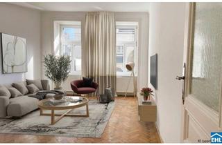 Wohnung kaufen in Lustkandlgasse, 1090 Wien, Altbaujuwel mit Blick auf die Canisiuskirche – Eleganz trifft Wiener Charme