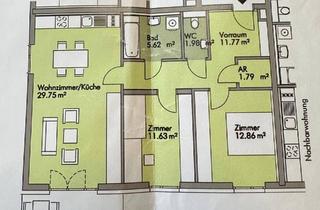 Genossenschaftswohnung in 8130 Frohnleiten, 3 Zimmer Miet/Kauf Wohnung