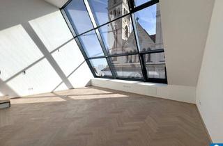 Maisonette kaufen in Lustkandlgasse, 1090 Wien, Spektakuläre Dachgeschoßmaisonette mit Terrassentraum und Blick auf die Canisiuskirche