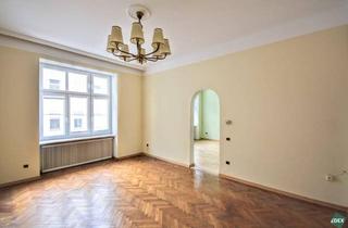 Wohnung kaufen in 1100 Wien, 96 m² Altbauwohnung im 1. Stock mit Lift – zum Sanieren