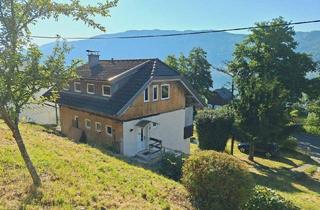 Villen zu kaufen in 9520 Sattendorf, Sanierungsbedürftiges Einfamilienhaus mit Balkon und direktem Blick auf den Ossiacher See - Nähe Sattendorf / Bodensdorf