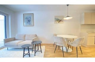 Wohnung mieten in Bründlgraben, 3500 Krems an der Donau, Kurzzeitvermietung von drei Monaten bis zu fünf Jahren. Voll möblierte 2-Zimmer Gartenwohnung mit Terrasse Neubau Erstbezug