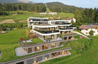 Wohnung kaufen in Lärchenwald, 6020 Mutters, Luxus-Chaletwohnung mit Garten & Panoramablick beim Skigebiet Muttereralm