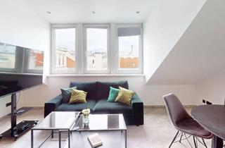 Wohnung kaufen in Fockygasse 39-41/31, 1120 Wien, Bereit für die Airbnb Vermietung! Helle DG-Wohnung | 1,5 Zimmer in 2 Himmelsrichtungen ausgerichtet