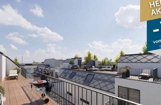 Wohnung kaufen in Hirschstettner Straße 78/2. 2, 1220 Wien, DACHTERRASSENTRAUM nähe Hirschstettner Aupark | 3 Zimmer Townhouse | Erstbezug