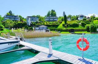 Wohnung kaufen in 9082 Maria Wörth, RARITÄT Hausfeeling Nähe Velden am Wörthersee - Garten-Seewohnung in den ROSENHOF RESIDENZEN Wörthersee