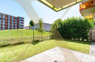 Wohnung mieten in Prinz-Eugen-Straße, 4020 Linz, Gartenwohnung! Lichtdurchflutete 2,5-Zimmer-Wohnung mit voll ausgestatteter Einbauküche in Linz zu vermieten!