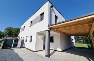 Doppelhaushälfte kaufen in Karnabrunn-Obenaus, 2113 Karnabrunn, IDEAL FÜR FAMILIEN! 5-ZIMMER-ZIEGELHAUS MIT UNVERBAUBAREN AUSBLICK. MIT KELLER, BALKON, TERRASSE, CARPORT UND GROSSEM GARTEN.