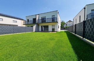Doppelhaushälfte kaufen in Karnabrunn-Obenaus, 2113 Karnabrunn, BAUBEGINN ERFOLGT! IDEAL FÜR FAMILIEN! 5-ZIMMER-ZIEGELHAUS MIT UNVERBAUBAREN AUSBLICK. MIT KELLER, BALKON, TERRASSE, CARPORT UND GROSSEM GARTEN.