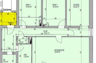Wohnung mieten in Bachstrasse, 5761 Alm, Moderne Wohnung mit 3 Schlafzimmern im Neubau