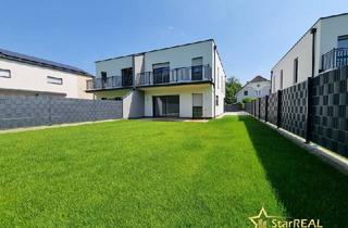Doppelhaushälfte kaufen in Karnabrunn-Obenaus, 2113 Karnabrunn, BAUBEGINN ERFOLGT! IDEAL FÜR FAMILIEN! 5-ZIMMER-ZIEGELHAUS MIT UNVERBAUBAREN AUSBLICK. MIT KELLER, BALKON, TERRASSE, CARPORT UND GROSSEM GARTEN.