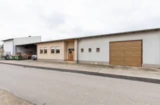 Immobilie kaufen in 7151 Wallern im Burgenland, Startklar: Halle mit Büro – Für Werkstatt, Lager, Produktion