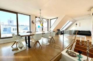Penthouse kaufen in 1190 Wien, Penthouse der Superlative – Luxus, Design & spektakuläre Dachterrasse mit Sauna